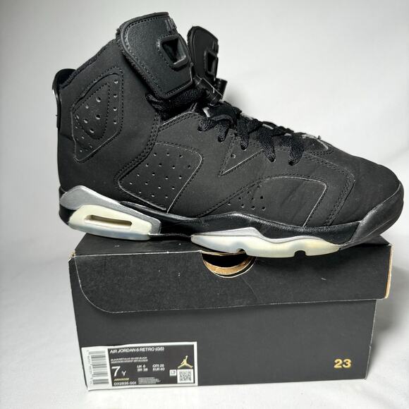 Size 7 - Nike Air Jordan 6 Retro GS Chrome 2022 Men's Shoes